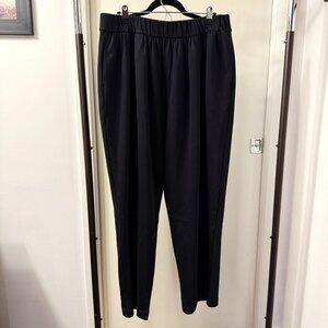 UNIQLO U LEMAIRE Sweat Gathered Sweatpants Black 443246 - size XL